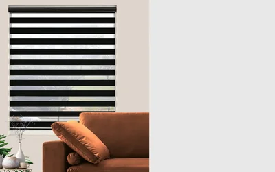 Zebra blinds detail