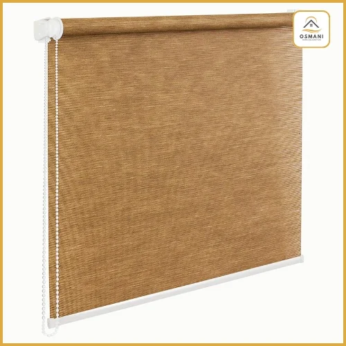 blackout white single roller blinds Bangladesh — সাদা রোলার পর্দা ঢাকা bedroom window treatment