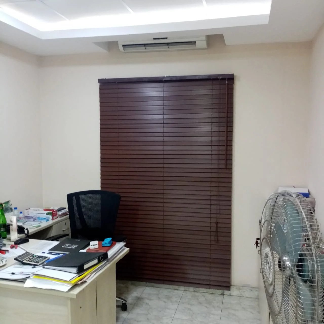 wooden blinds blackout Bangladesh - natural wood grain texture light blocking Dhaka